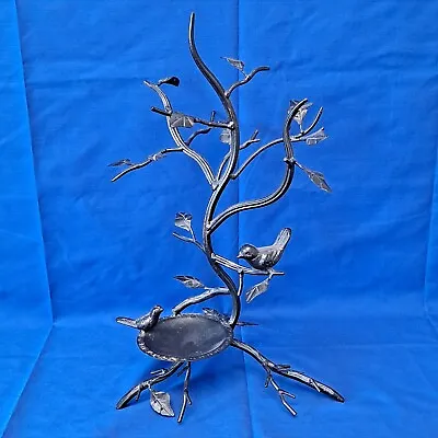 METAL Wire EARRING & NECKLACE TREE Hanger Holder Tray Jewelry Stand Rack Display • $14.99