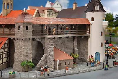 Faller 191790 HO Scale 1:87 Kit Of Old Town Wall With Extension - NEW 2023 • $35.99