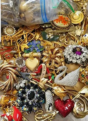Vintage Estate Costume Jewelry Lots *All Wear* FREE SHIPPING! • $149.99
