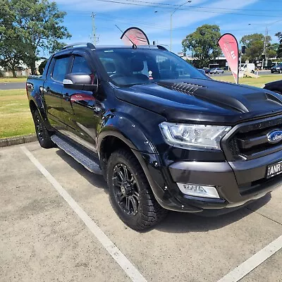 Fender Flares Guard Cover Gloss Black To Suit Ford Ranger PX2 2015 - 2018 • $329