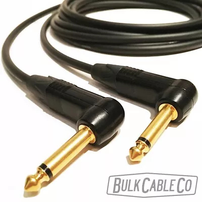 28  -  Mogami 2524 Patch Cable - Neutrik Right Angle Gold Ends - Ra/ra - 28 Inch • $34.50