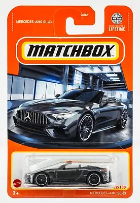 2024 Matchbox #72 Mercedes-AMG SL63 OBSIDIAN BLACK METALLIC | FSC • $2.49