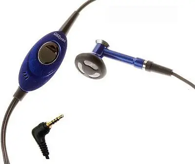 For VERIZON PHONES - HEADSET MONO 2.5MM HANDSFREE EARPHONE SINGLE EARBUD BLUE • $7.30