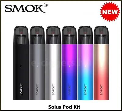 Smok Solus Pod Kit - Vape Pen - E Cigarette - Ecig - 100% Authentic - UK Stock • £10.95