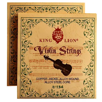 Fansjoy 2 Sets Violin Strings Full Set (G-D-A-E) Universal Violin Strings  • $8.72