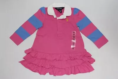 Brand New Authentic Ralph Lauren Baby Girls Dress Size 6m 9m 12m 18m • $24.95