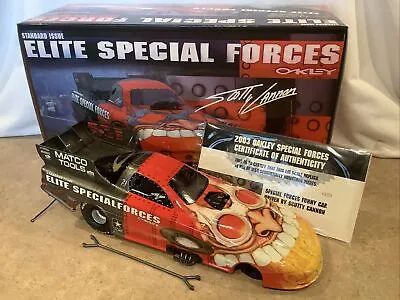 2003 NHRA 1/16 Scotty Cannon  OAKLEY/ ELITE SPECIAL FORCES  MILESTONE NITRO F/C • $339.95