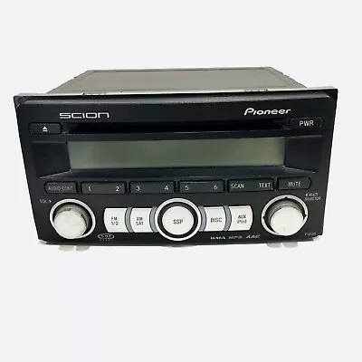 Toyota Scion Pioneer OEM CD Stereo Unit T1808 PT546-00080 DEH-M8027 - Untested • $34.20