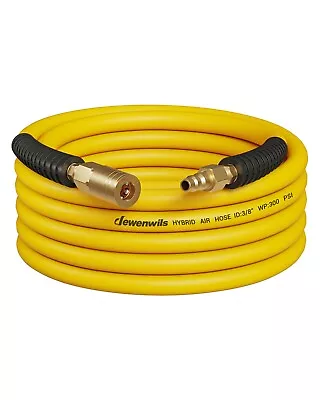 DEWENWILS 3/8 In X 25FT Hybrid Air Hose Flexible And Kink Resistant 300 PSI • $26.99