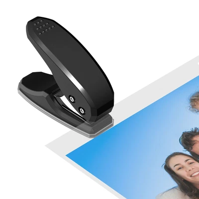 Metal  Hole Puncher 1-Hole Paper Punch 8 Sheet Capacity 6mm Q5E7 • $8.86