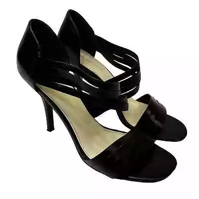 Via Spiga Black Leather Heels - 8 • $26.95