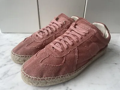 MAISON MARGIELA SS22 Mauve Espadrille Sneakers Shoes 43/10 NIB! • $224