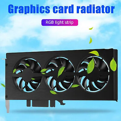 Jonsbo Vf-1 Graphics Card Cooler Smooth Texture Rgb Lighting Rgb Lighting Video • $46.51