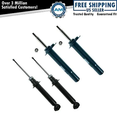 Front & Rear Strut Shock Absorber Strut Set Of 4 For BMW 525i 528i 530i E39 • $132.90