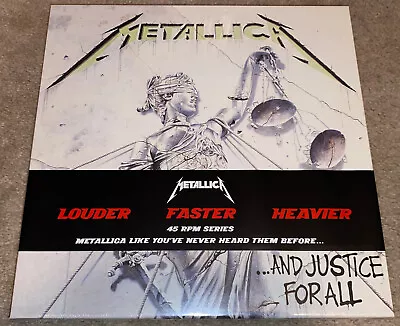 Metallica And Justice For All 180g 4xLp 45rpm Box Green Vinyl • $249.99