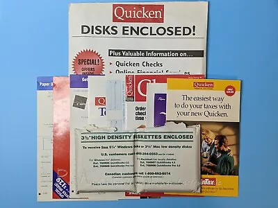 Quicken QuickBooks Pro Version 4.0 3.5  Disks Apple Mac 1995: Vintage Software • £19.27