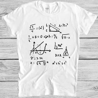 Problem Solver Math Teacher Mathematical Formulas Meme Gift Tee T Shirt M1009 • £6.35