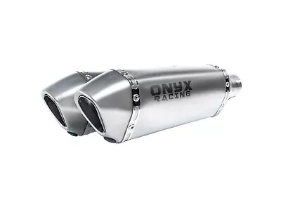 Exhaust For KAWASAKI Z1000SX & Z1000  2011 - 2020 - Twin Exhausts - Silencer • £299