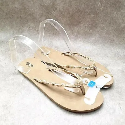 Mossimo Womens   Sz 11 M Brown  Thong Sandals • $16.99