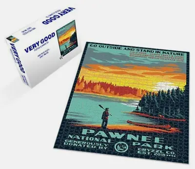 PAWNEE NATIONAL PARK JIGSAW PUZZLE & POSTER BY MARK ENGLERT 1000pc *SOLD OUT* • $15