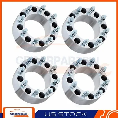 (4) 3  Wheel Spacers 8x170 14x1.5 For Ford F-250 F-350 Super Duty Ford Excursion • $157.56