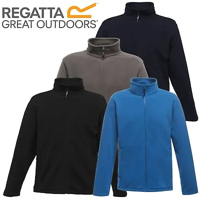 Mens Regatta Full Zip Micro Fleece Top Jacket • £14.95