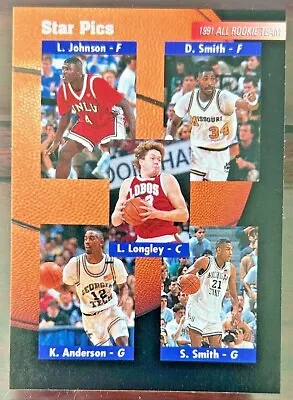 1991 Star Pics College Basketball Card Singles: U Pick 25 Cent Shipping! • $1.29