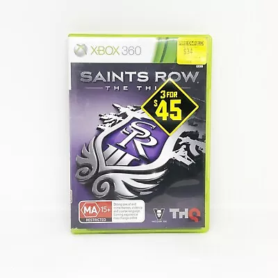 Saints Row The Third - Xbox 360 - Free Shipping Included! • $4.60