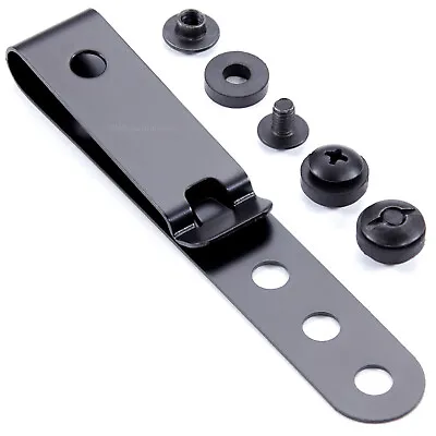 Metal Belt Clips - Model 5 - Holster Belt Clips - (w/SPTHA Mounting Hardware) • $10.45