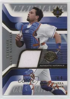 2004 Upper Deck Ultimate Collection Game Materials /99 Mike Piazza #GJ-PI HOF • $7.44