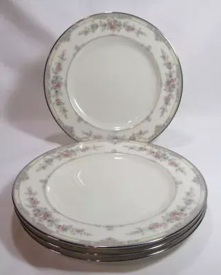 Noritake Bone China Japan Gorgeous SHENANDOAH Four (4) Salad Plates GC • $32