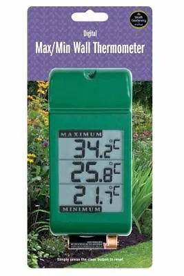 Digital Max/Min Wall Thermometer Gardening • £9.99