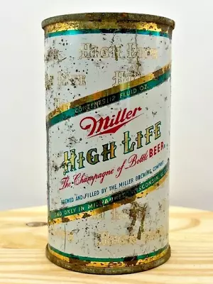 Miller High Life 12oz. Flat Top Beer Can Miller Brg Milwaukee WI - USBC 99/37 • $10