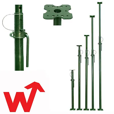 Acrow Props Size 3  2.59m -3.96m Heavy Duty Pack Of 4 • £397.20