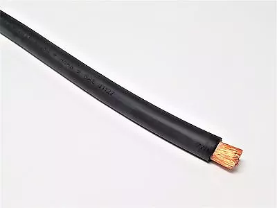 2/0 Welding Battery Cable (sae J1127) Black 600v Usa Epdm Jacket (buy Per Foot) • $3.98