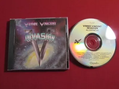 Vinnie Vincent Invasion All Systems Go Bmg Press Cd Vk 41626/didx 2706 Like New • $29.99