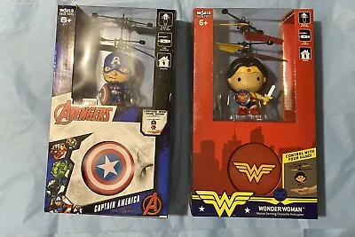 Marvel Avengers Captain America And Wonder Woman Hand Controlled Helicopter  • $30