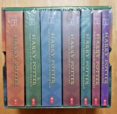 Harry Potter The Complete Series Books 1-7 Scholastic Paperback Box Set NEW • $39