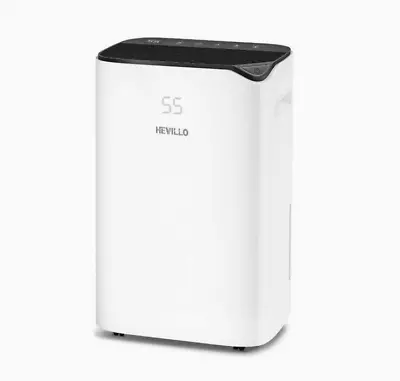 HEVILLO Dehumidifier 2000 Sq. Ft  40 Pint Dehumidifiers Large Room Bf • $94.99