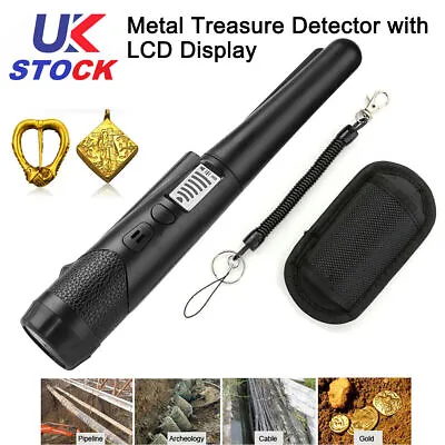 GP-POINTER Metal Detector Pin Pointer Probe Waterproof Gold Pinpointer HandHeld • £22.99