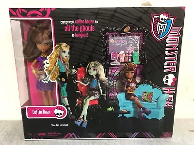 Monster High Coffin Bean & Clawdeen Wolf Doll Set Mattel 2011 X3721 • $99.99