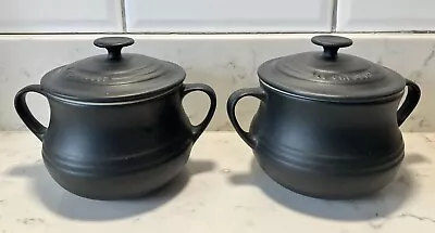 Le Creuset Stoneware Soup Bowls With Lids (Set Of 2) • £30