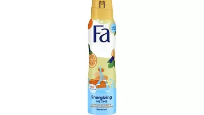 Fa Energizing Me Time: Blackcurrant Orange Deodorant Spray 150ml- FREE SHIPPING • $9.50