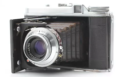 [N MINT-] Voigtlander Perkeo I 6x6 Folding Camera Vaskar 75mm F/3.5 From JAPAN • $234.55