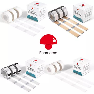 Phomeme White Square Self-Adhesive Thermal Label Sticker Paper For D30 Printer • £10.50