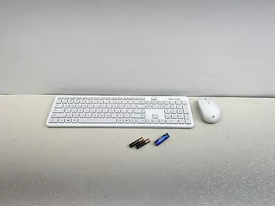 Microsoft Wireless Bluetooth Mechanical Keyboard Glacier White With Mouse • $32.99