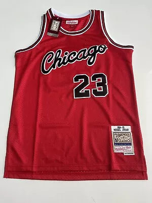 Michael Jordan Mitchell Ness 84 85 Bulls Jersey Youth M Medium • $48.99