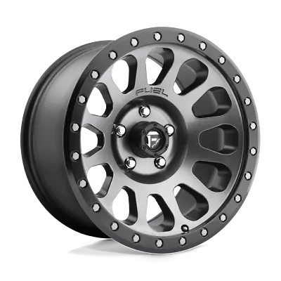 Fuel Vector D601 18x9 +1 Anthracite W/ Black Ring Wheel 6x135 (QTY 1) • $376