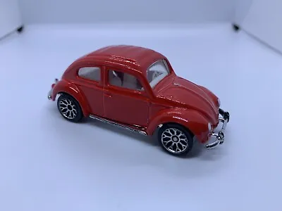 Matchbox - ‘62 VW Volkswagen Beetle Red - Diecast - 1:64 - USED • £4