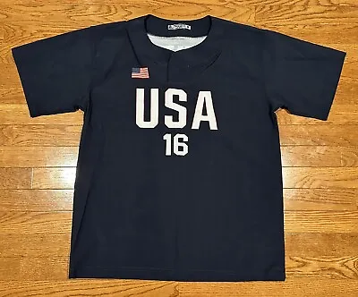 Michelle Moultrie USA Softball Jersey 2020 Olympic Replica Jersey Size Medium • $16